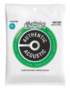Martin Authentic Acoustic Silked string set silk & steel folk