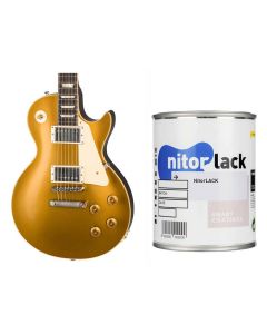 NitorLACK nitrocellulose paint aged gold top - 500ml can