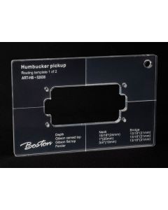 Boston pickup routing template humbucker