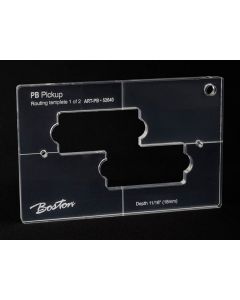 Boston pickup routing template PB