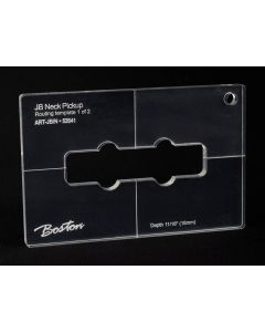 Boston pickup routing template JB neck