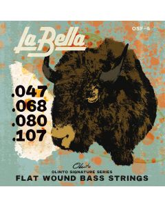 La Bella Olinto Signature Flats string set electric bass
