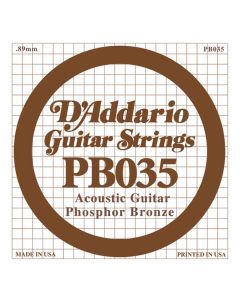 D'Addario Phosphor Bronze .035 snaar