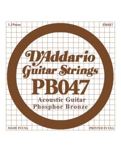 D'Addario Phosphor Bronze .047 snaar