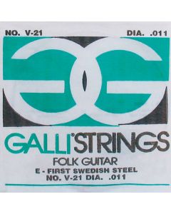 Galli Folk Guitar E-1 snaar voor akoestische gitaar