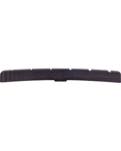 Nut - Black Bone, Pre-slotted, Strat and Tele style, 9.5" Radius