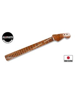Allparts VIN-MOD replacement neck for Stratocaster, AAA+ roasted flamed maple, nitro finish