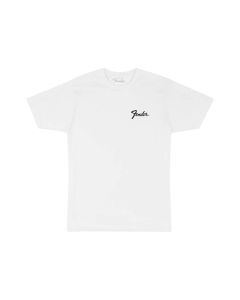 Fender Clothing T-Shirts transition logo t-shirt, white, XXL