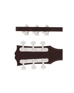 Hipshot	guitar tuner upgrade kit, 3+3 Grip-Lock, closed nickel