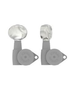 Hipshot	butter bean guitar tuner button, pearl