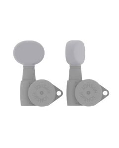 Hipshot	butter bean guitar tuner button,  satin