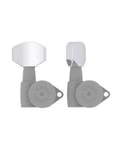 Hipshot	hex guitar tuner button, chrome