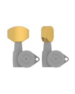 Hipshot	hex guitar tuner button, gold