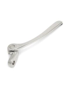 Bigsby handle assembly, Duane Eddy flat style, polished aluminum
