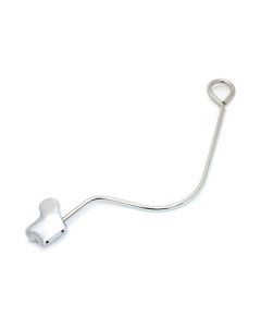 Bigsby handle assembly, Merle Travis wire style, chrome