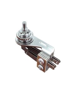 Boston angled toggle switch 3-way, for 3-pickup guitars, made in Japan, nickel contacts, no switch tip