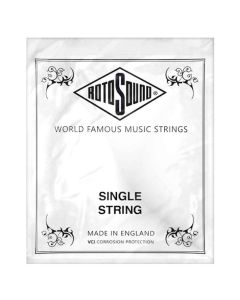 Rotosound Tru Bass 88 .065 string for electric bass, black nylon flatwound, medium scale