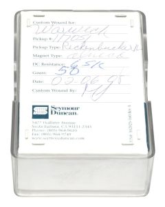 Seymour Duncan Custom Shop Rickenbacker Guitar Single Coil - Neck Pickup (RW/RP) - Nickel Cover