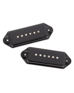 Seymour Duncan Hot P90 Silencer Dog-Ear Pickup Set - Black Cover