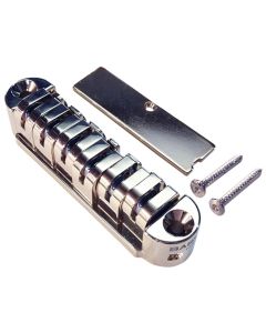 Babicz FCH OEM Tune-O-Matic Flat Plate (SG Style) - Chrome