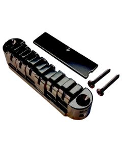 Babicz FCH OEM Tune-O-Matic Arched Plate (LP Style) - Black