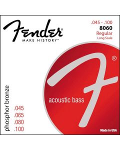 Fender Phosphor Bronze Acoustic Bass string set 34  long scale phosphor bronze wound 045-055-075-095 