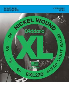D'Addario XL Nickel Round Wound Bass snarenset elektrisch basgitaar