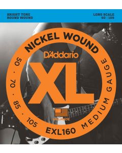 D'Addario XL Nickel Round Wound Bass snarenset elektrisch basgitaar