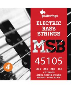 Galli Magic Sound Bass snarenset basgitaar, stainless steel medium, 045-065-085-105