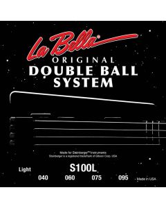 LaBella Double Ball End System snarenset basgitaar, voor Steinberger , double ball end, extra light, 040-060-075-095