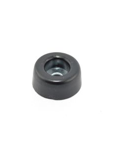 Rubber foot with steel insert 25 x 11 mm