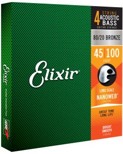 Elixir 14502 AcuBass L Nano 045/100