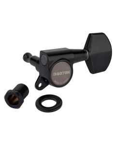 Gotoh SG381 machine heads with 01 buttons, 3L3R, black