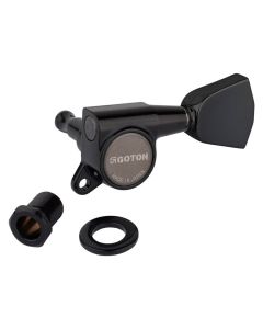 Gotoh SG381 machine heads with 04 buttons, 3L3R, black