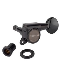 Gotoh SG381 machine heads with 05 buttons, 6L, cosmo black