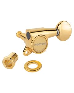 Gotoh SG381 machine heads with 05 buttons, 6L, gold