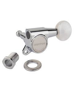 Gotoh SG381 machine heads with 05PW buttons, 3L3R, chrome