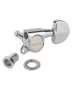 Gotoh SG381 machine heads with AB20 buttons, 3L3R, chrome