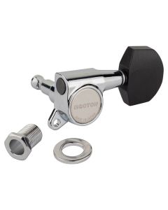 Gotoh SG381 machine heads with EN01 buttons, 3L3R, chrome