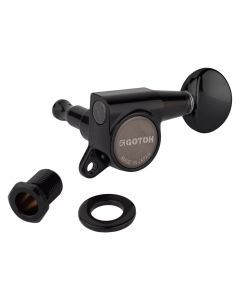 Gotoh SG381 machine heads with Magnum Lock and 05 buttons, 6L, black