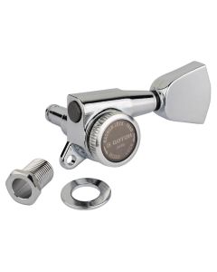 Gotoh SG381 machine heads (posts 6xL) with Magnum Lock Trad and P4B buttons, 3L3R, chrome