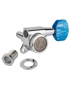 Gotoh SG381 machine heads with Magnum Lock Trad and P9 buttons, 6L, chrome