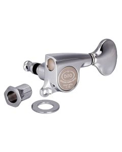 Gotoh SGS510Z machine heads with S5 buttons, 3L3R, chrome