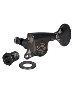 Gotoh SGS510Z machine heads with S5 buttons, 3L3R, cosmo black