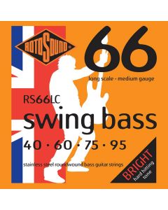Rotosound Swing Bass 66 snarenset basgitaar, stainless steel, 40-95, medium gauge