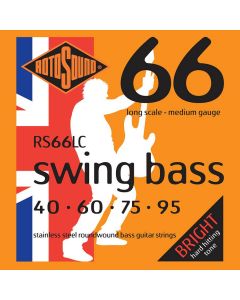 Rotosound Swing Bass 66 snarenset basgitaar, stainless steel, 40-95, medium gauge