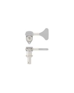 Hipshot HB6 - Ultralite Bass Machine Head, 3/8" Post, Y Key, Bass Side - Chrome	