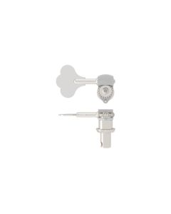 Hipshot HB6 - Ultralite Bass Machine Head, 1/2" Post, Clover Leaf Key, Treble Side - Chrome