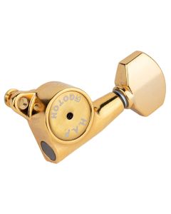 Gotoh SG381 machine heads with HAP and 07 buttons, 2L4R, gold