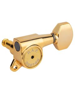 Gotoh SG381 machine heads with HAP and 07 buttons, 6L, gold